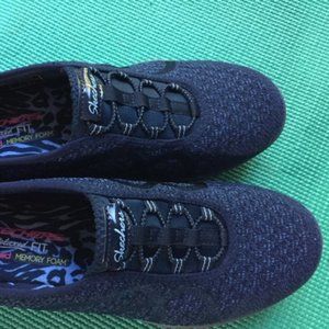 Skechers- Navy Blue Slip-ons